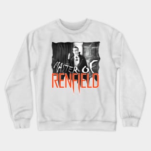 Renfield movie Nicolas Cage as count dracula fan works graphic design by ironpalette Crewneck Sweatshirt